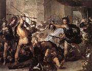 GIORDANO, Luca Perseus Fighting Phineus and his Companions dfhj Norge oil painting reproduction